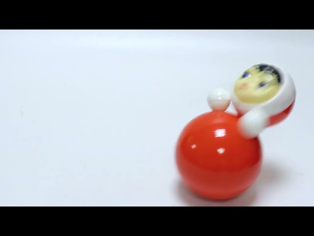 Игрушка неваляшка маленькая 15см - видео