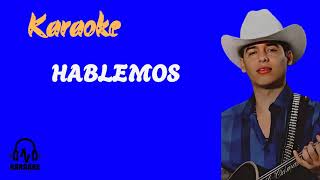 Karaoke HABLEMOS - Ariel Camacho
