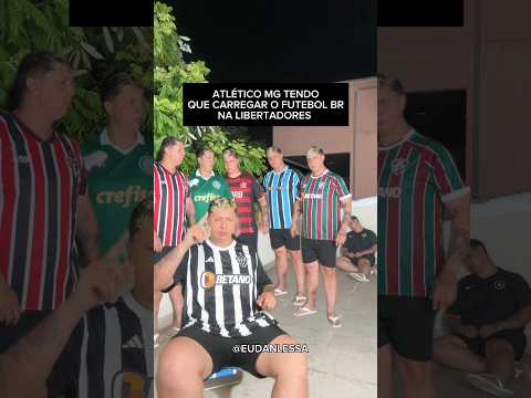 ATLÉTICO MG FOI O ÚNICO BR QUE GANHOU NA LIBERTADORES #futebol