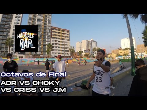 ADR 🇻🇪 VS CHOKY VS CRISS VS J.M - OCTAVOS DE FINAL - MAGDALERAP - FECHA #1