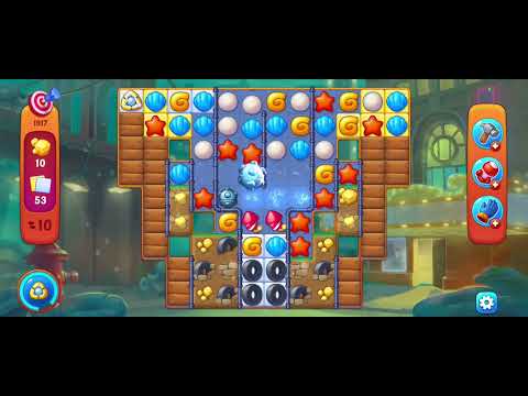 Fishdom gameplay level 1917 fail