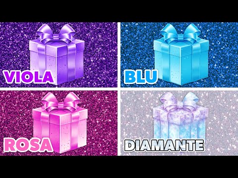 Scegli il tuo regalo...! Diamante, blu, rosa o viola 💎🎀💙💜 Quanto sei fortunato? 😱