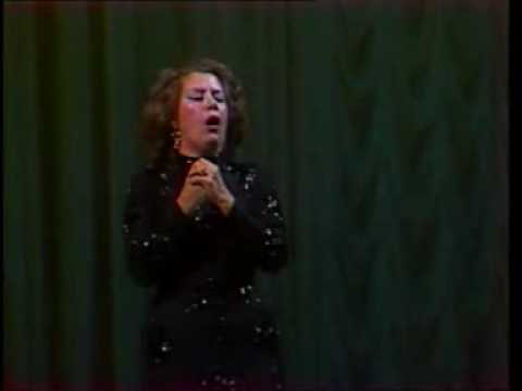 Elena Obraztsova sings Condotta ell'era in ceppi from Il Trovatore