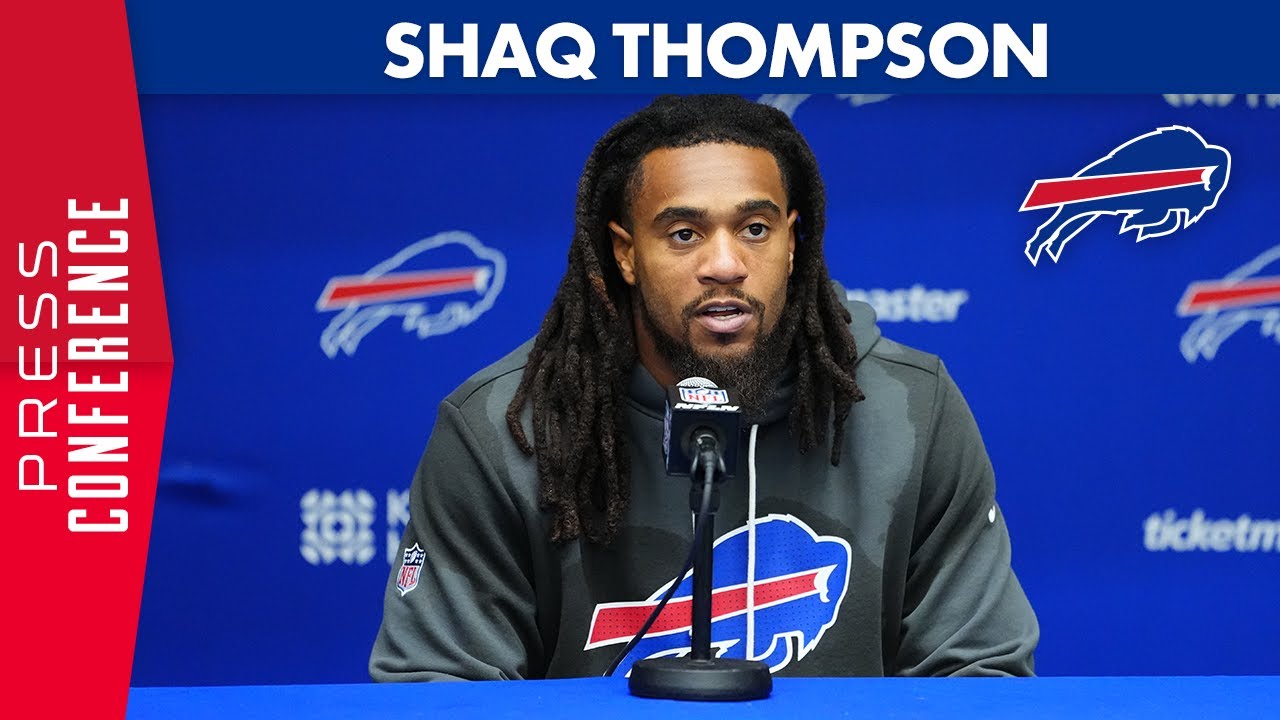 Shaq Thompson: "Going To Be A Challenge" | Buffalo Bills