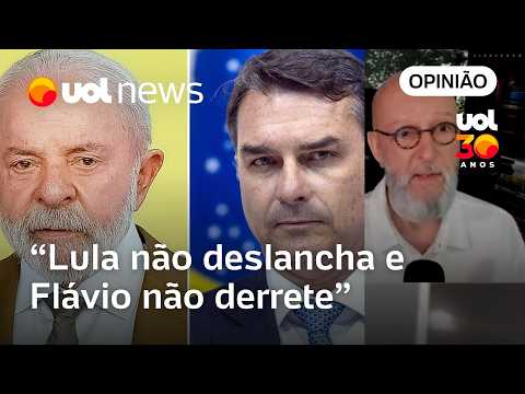 Lula cede terreno para Flávio Bolsonaro na faixa crucial dos votos independentes, diz Josias