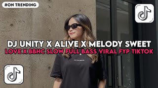 Download lagu DJ UNITY X ALIVE X MELODY SWEET LOVE X BBHC SLOW FULL BASS VIRAL FYP TIKTOK mp3