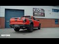 Video: Milltek Edelstahl Duplex Sportauspuff-Komplettanlage ab Kat inkl. Klappensteuerung Ford Ranger 3.0l Raptor