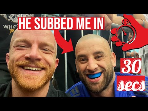 Definitely Not Losing In Less Than 30 Seconds at the BJJ English Open 2021