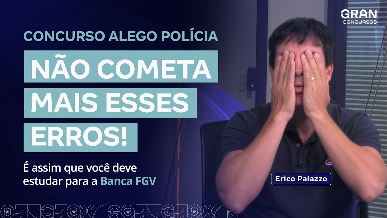 🚨Erros Fatais ao Estudar para a FGV! (O Método Correto para Português e Específicas)