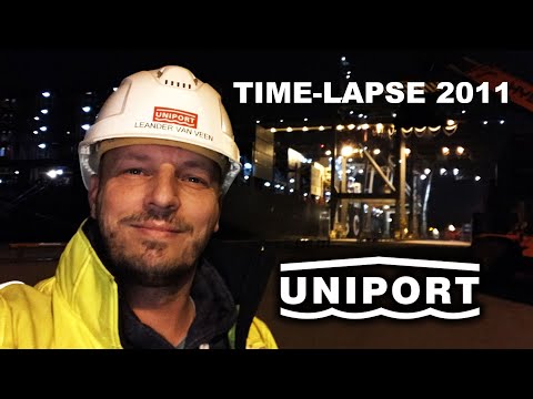 Time-Lapse @ Uniport Multipurpose Terminals - Rotterdam - The Netherlands - 2011