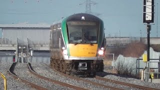 preview picture of video 'IE 22000 Class Intercity Train number 22306 - Clondalkin/Fonthill'