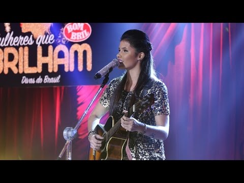 Danielle Dias - Thinking Out Loud | Mulheres Que Brilham 2015 - Programa Raul Gil