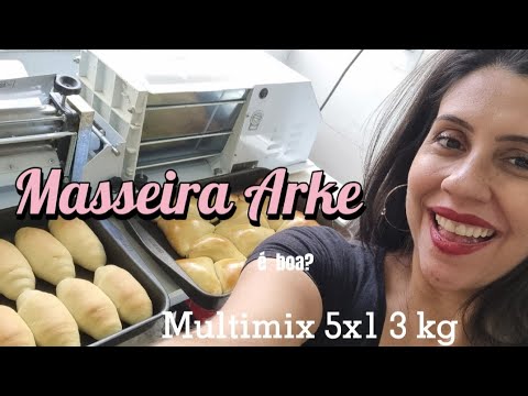 Masseira Multimix 5x1 Arke + receita de pão 🍞
