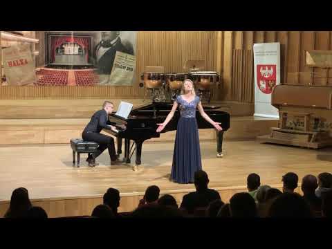 St. Moniuszko: dumka Jadwigi z opery Straszny dwór, Aleksandra Gudzio - mezzosopran, M.Salej - piano