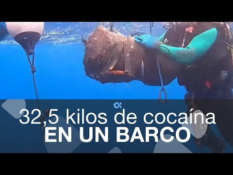 Intervenidos 32,5 kilos de cocaína en un barco en el puerto de la Luz de Las Palmas de Gran Canaria