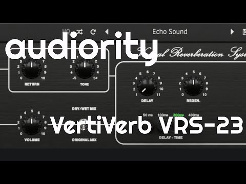 Free Download VertiVerb VRS23 v1.0.1 AAX CLAP VST3 x64 WiN-R2R