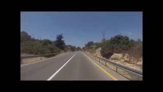 preview picture of video 'כביש 7011 מכביש 4 לחוף דור - Road 7011 from Road 4 to Dor Beach'