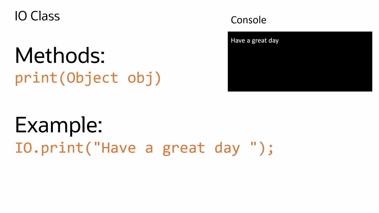 Java Console Input & Output Explained (Using the IO Class)