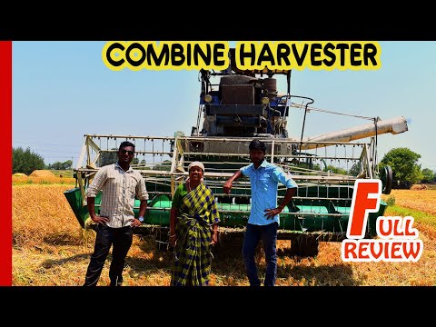 Sonalika and dashmesh Combine Harvester Works in Tamil|Tiffin Carrier Video