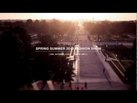ELIE SAAB SPRING SUMMER 2013 LIVE FASHION SHOW - TEASER