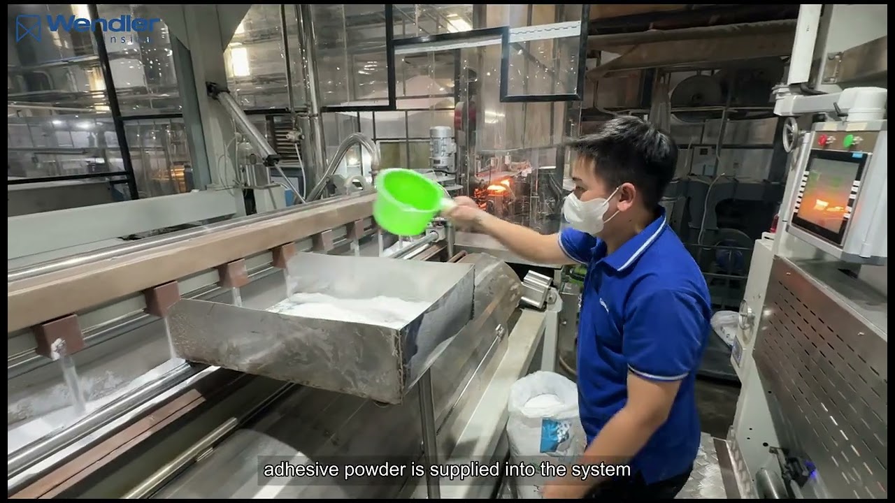 Our double-width coating machine