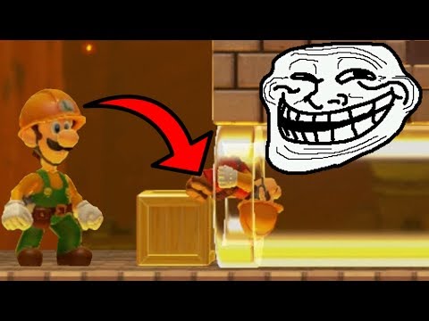 Super Mario Maker 2 Versus Multiplayer Troll