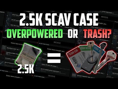 I ran the 2.5k Scav case 10 times so YOU don't have to // Escape from Tarkov