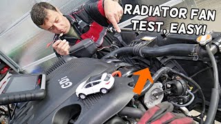 HOW TO TEST RADIATOR FAN ON HYUNDAI SANTA FE, HYUNDAI SANTA FE OVERHEATS