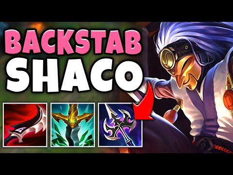 Shaco Support but I build full lethality and one shot you