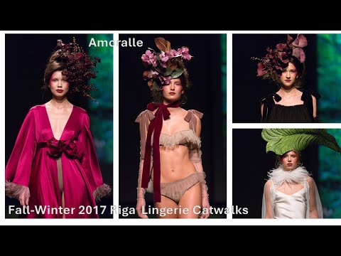 Fall-Winter 2017 Riga - Lingerie Catwalks - Amoralle @Black Diamond Fashion Design