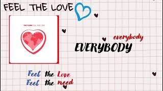 Music video thumbnail preview for The Farm - Feel The Love (Official Lyric Video) by The Farm