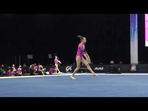 Baylie Belman – Floor Exercise – 2021 Nastia Liukin Cup