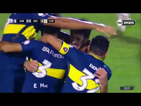 Gol De Pablo Perez - Gimnasia La Plata 0 Vs Boca Juniors 1 Superliga Argentina 2018