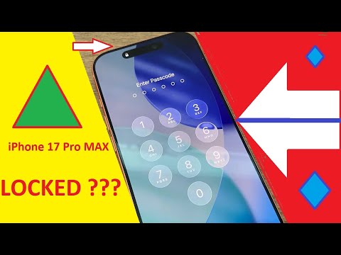 iPhone 17 pro max how to reset forgot password , screen lock bypass ?