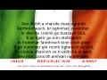 The Irish National Anthem With Lyrics 