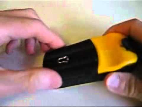 Garmin eTrex H (new) with loose battery cover