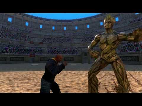 Groot vs Luke Cage UEBS