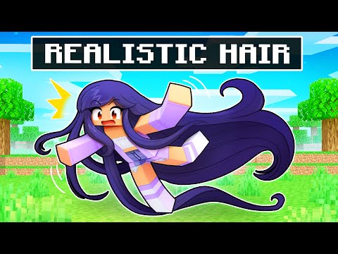 Aphmau Has REALISTIC HAIR In Minecraft!