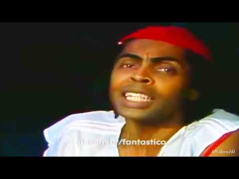 Gilberto Gil - Não chore mais  No woman, no cry (Clipe do Fantástico 1979)
