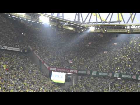 BVB -HSV Stimmung Fans Borussia Dortmund - Hamburger SV