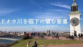ドナウ川の要塞と不思議な時計塔【セルビア暮らし】 / Petrovaradin Fortress
