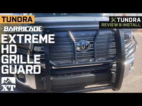2007-2021 Toyota Tundra Barricade Extreme HD Grille Guard Review & Install