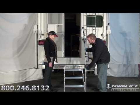 How to install Torklift GlowGuide handrail for truck campers and RVs