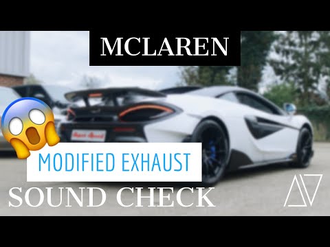 Mclaren 600 LT Gets CRAZY exhaust upgrade! from BRE