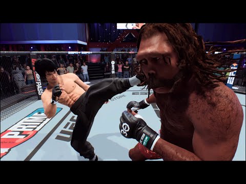 UFC 5 - Bruce Lee vs. Bigfoot - Crazy UFC 👊🤪