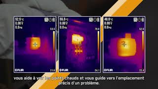 Pince ampérométrique FLIR CM275 à technologie IGM™ avec journalisation des données
