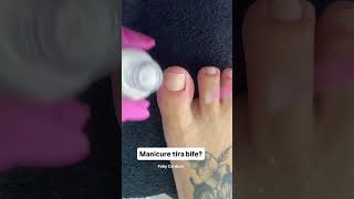 A manicure não é um robô