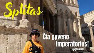 SPLITO SENAMIESTIS 😍 Adrijos perlas, kurį būtina pamatyti! | Kroatija