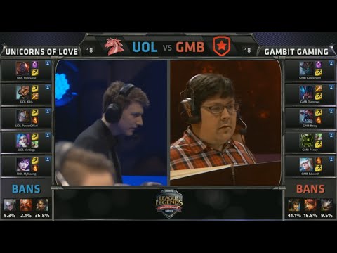 EU LCS GMB vs UOL Game 2 Highlights (EU LCS Spring Playoffs Quarterfinals 2015)