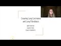 Growing Lung Carcinoma And Lung Fibroblast Cell Lines